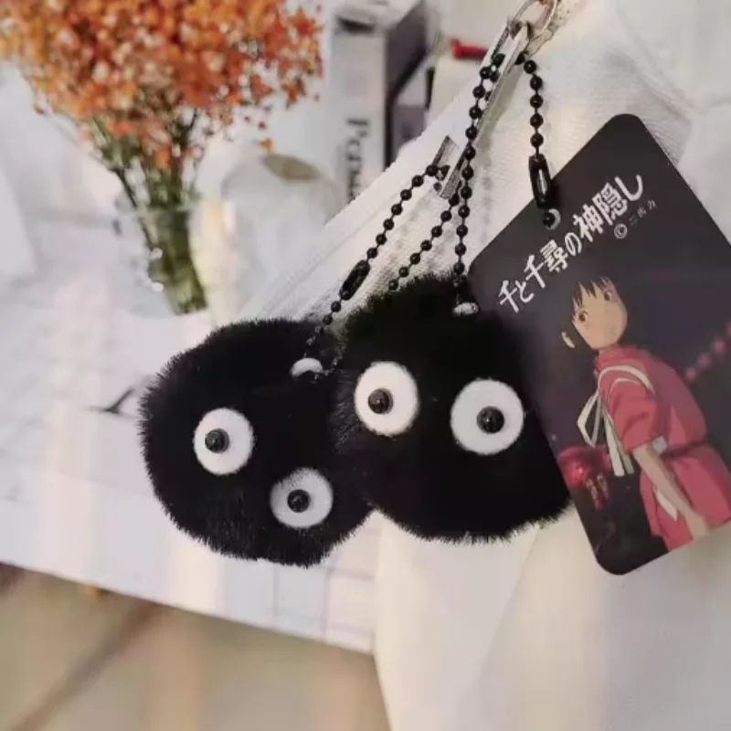 Plush Keychain  Doll School Bag Cute Pendant Hairball Keychain Clothing Accessories Hanging