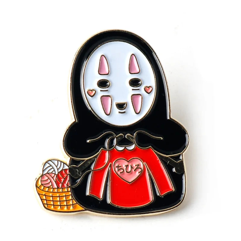 Cute Kitten Brooch Backpack Hat Lapel Metal Enamel Badge