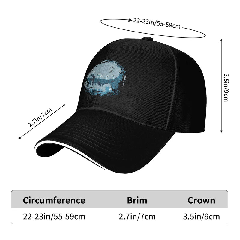 Kodama  Sun Baseball Cap Spring Unisex Men  Print Trucker Hat Sun-Proof Trendy Outdoor Sport Baseball Caps