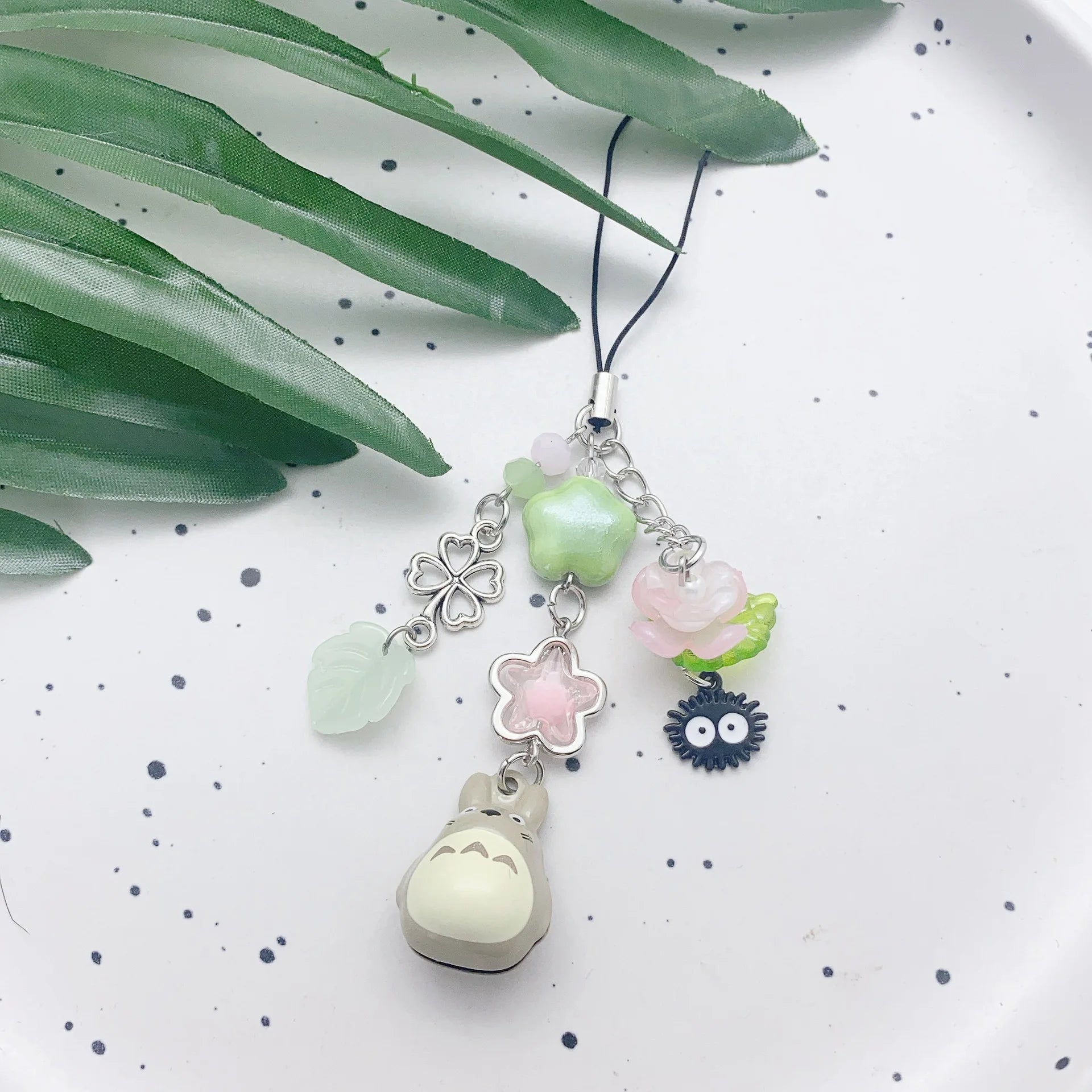 y2k Handmade Beaded Cat Lanyard Phone Pendant Bead Bag Charm Cell Phone Chain Keychain Girl Gifts