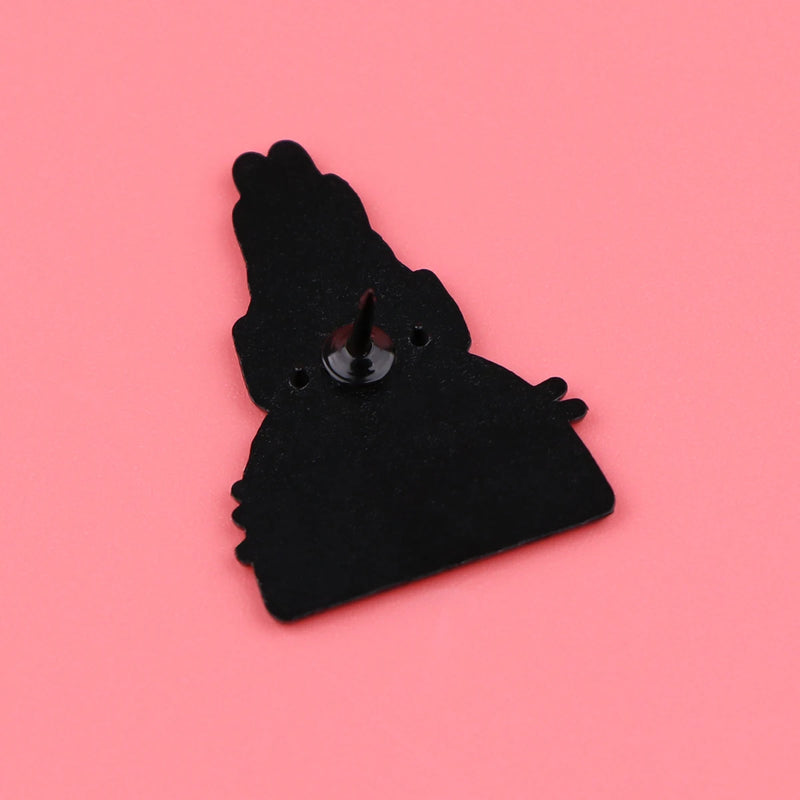 Enamel Pin Fire Badges on Backpack Metal Brooch Lapel Pin