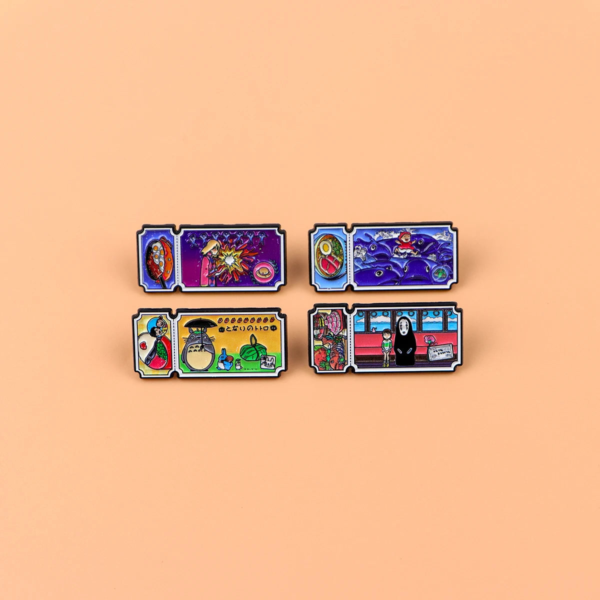 Enamel Pin Fire Cat Brooch Pines Lapel Pins Badge on Backpack Clothing