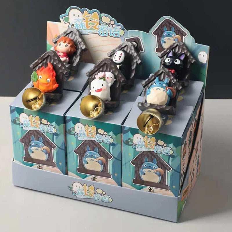 Anime Blind Box Trendy Toy Desktop Magnetic Levitating Bell Decor For