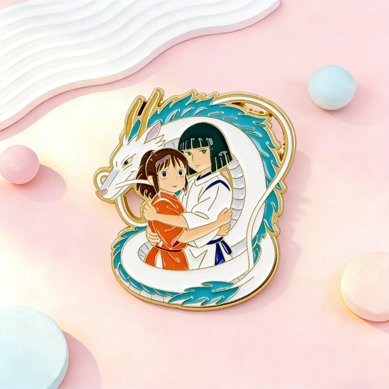 Cute Dragon Enamel Pins