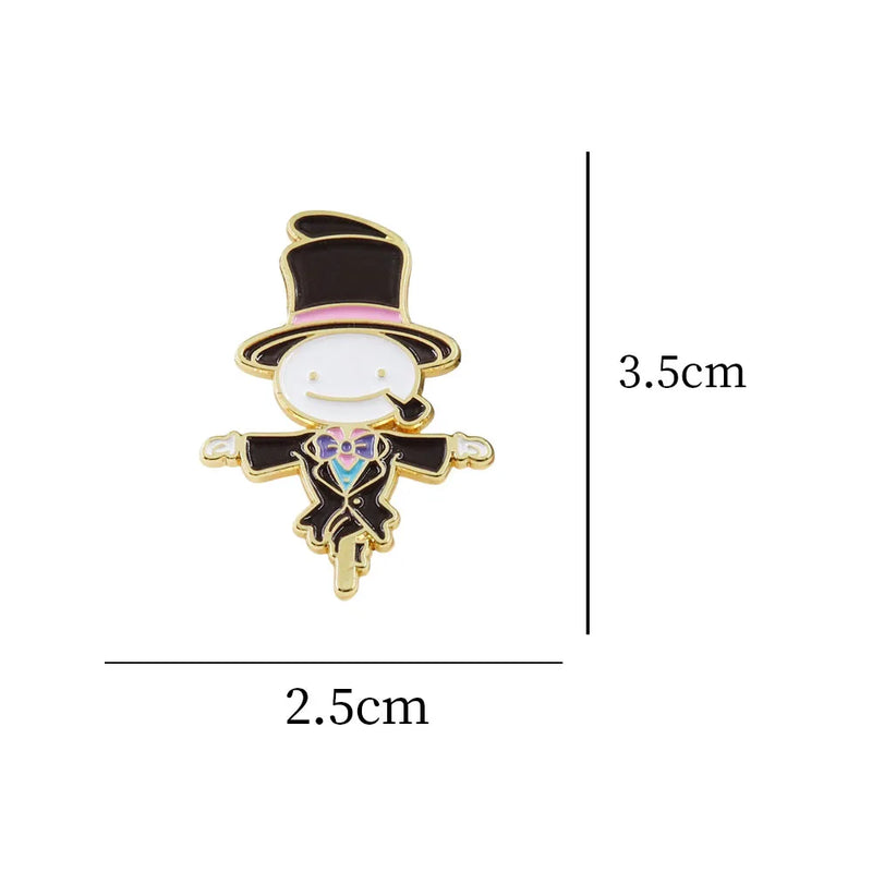 Scarecrow Badge Jewelry Gift For Kid