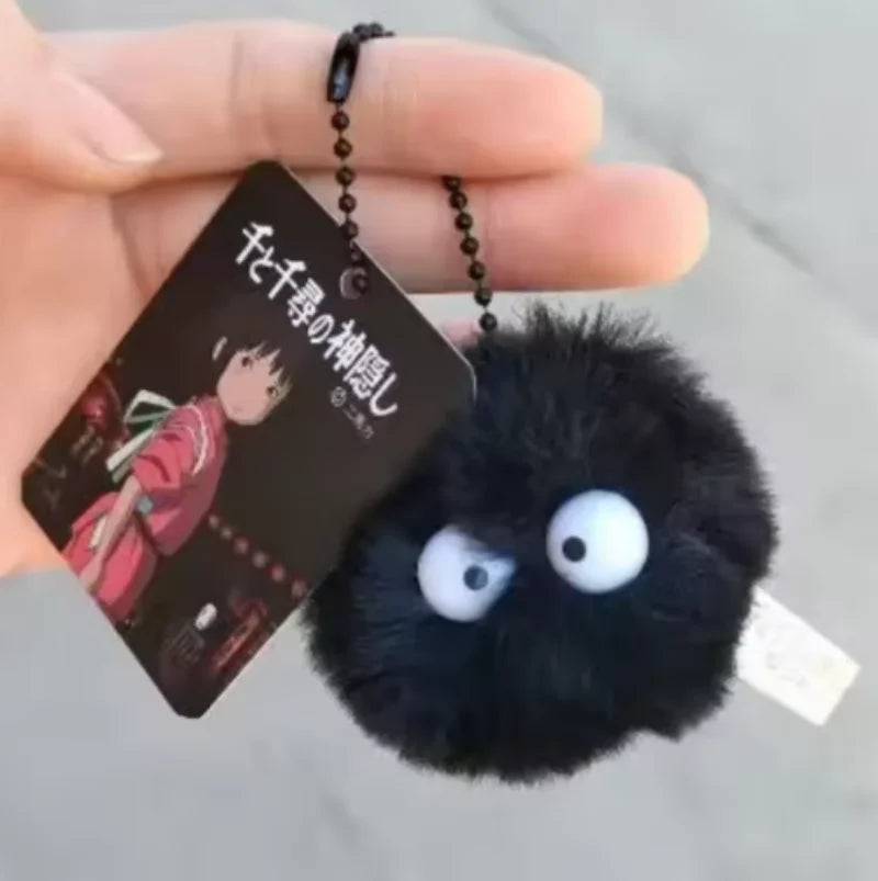 Plush Keychain  Doll School Bag Cute Pendant Hairball Keychain Clothing Accessories Hanging
