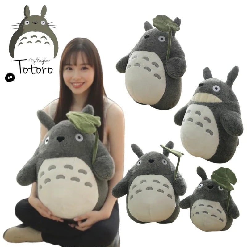 Anime Fluffy Lotus Leaf Plush Toy Stuffed Figure  Cuddly Plushies Throw Pillow Sofa Bed Home Decor