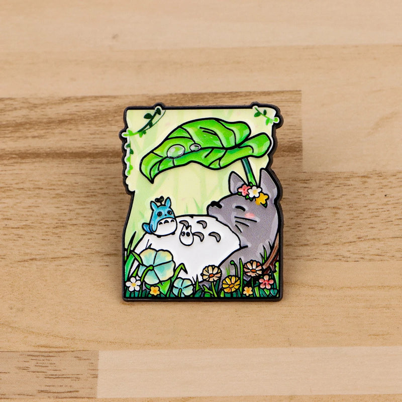 Grey Elf Enamel Pin Sleeping Brooches For Women Lapel Pins Badge on Backpack Cloths Accessories Fashion Jewelry Gifts for Friend