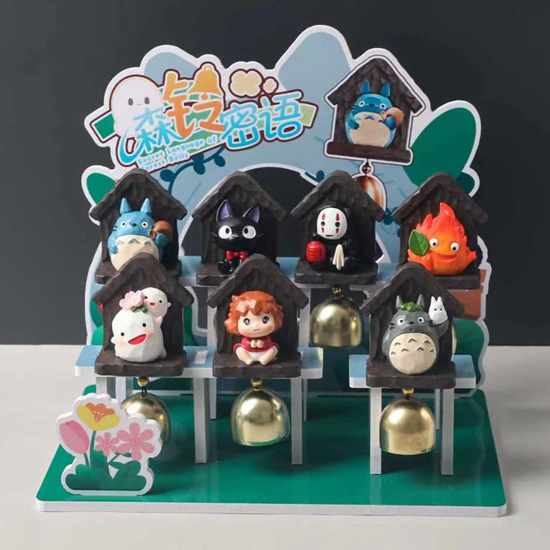 Anime Blind Box Trendy Toy Desktop Magnetic Levitating Bell Decor For
